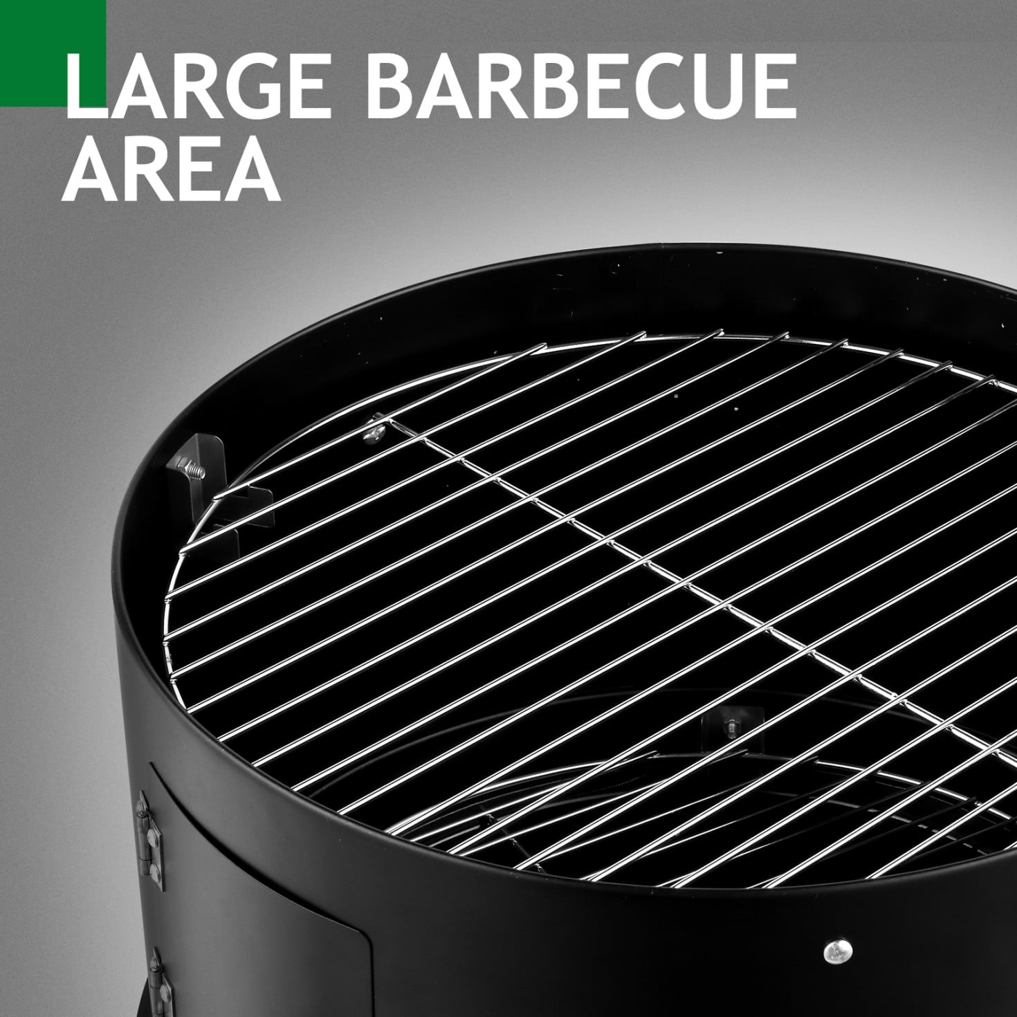 Voqoomkl Outdoor 31" x 16" x 19" Grill Vertical Multi Layer Charcoal BBQ Smoker