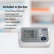 A&D Medical Upper Arm Blood Pressure Monitor with 4-User Memory (Model UA-767F)