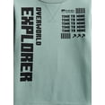 thumbnail image 2 of Minecraft Boys Graphic Crew Fleece Sweatshirt with Long Sleeves, Sizes XS-2XL, 2 of 3