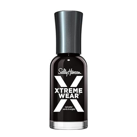 Sally Hansen Xtreme Wear Nail Polish, 28 Black, 1 Ea..