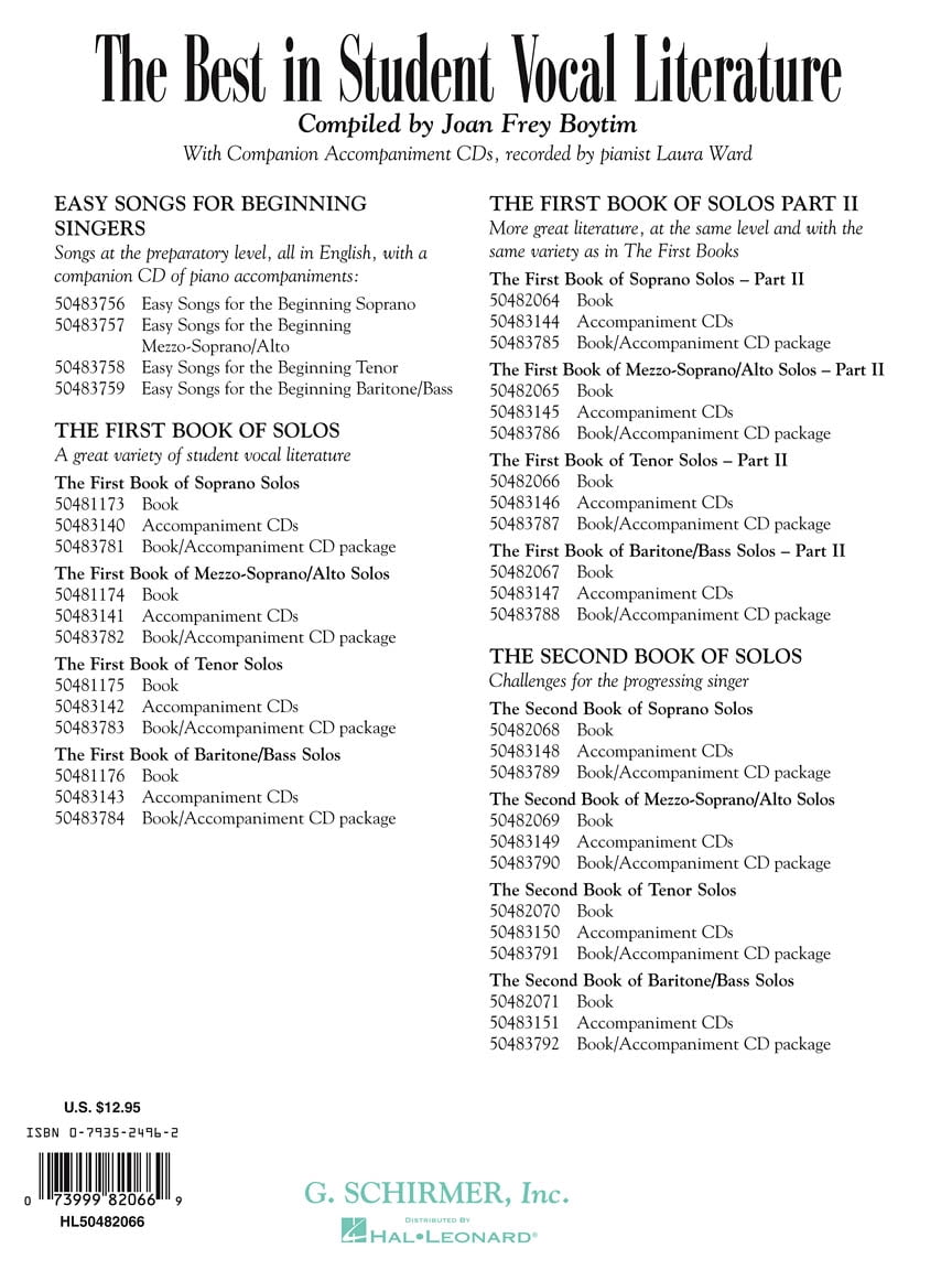 The First Book of Tenor Solos