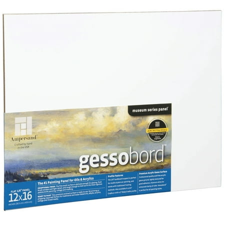 UPC: 0707310031211 | Ampersand Art Gessobord  Uncradled  1/8  Profile  12  x 16