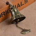 thumbnail image 3 of Chinese Feng Shui Style Garden Bell Wind Chime Ornament Rustic 23cm Long, 3 of 8