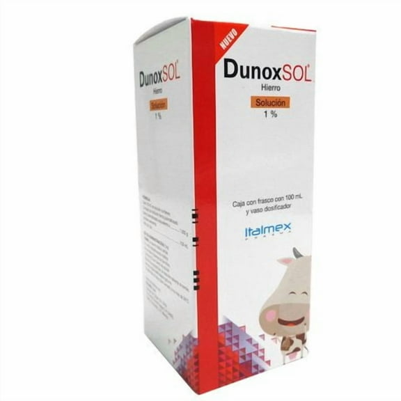 Dunox Sol solución 1% 100 ml y vaso dosificador