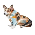thumbnail image 7 of Gaeub Surfing Cat Sun Dog Hoodie Sweatshirts Warm Dog Clothes for Small Dogs,Puppy and Cat Costume-Large, 7 of 7