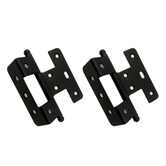 Quiet Triple Fold Hinges Seamless Opening Concealed Kitchen Cabinet Door Hinges