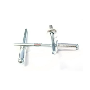 Mill 1/8" Small Aluminum Head with Steel Mandrel Pop Rivets Fasteners