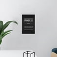 thumbnail image 2 of Inspirational Wall Art for Office Motivational Canvas Painting Progress Noun Inspirational Posters Inspiring Quotes Pictures Prints Artwork Bedroom Living Room Wall Decor Framed[12''''W X 18''''H], 2 of 6