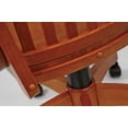 thumbnail image 5 of OSP Home Furnishings Deluxe Wood Bankers Office Chair in Fruit Wood Finish, 5 of 13