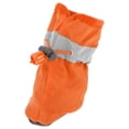 thumbnail image 4 of Unique Bargains Pack of 4 Waterproof Dog Shoes with Adjustable Straps Orange XXS, 4 of 6
