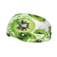 thumbnail image 2 of Goofa Green Kiwi Pattern Sweatbands Sports Headband for Men & Women,Moisture Wicking Athletic headband,Breathable Sweatband,Sports accessories,Workout gear, 2 of 9