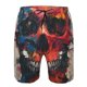 thumbnail image 3 of Balery Abstract Colorful Skull Art Traje de Baño Estilo Hawaiano para Hombre, Shorts de Secado Rápido con Bolsillos-X-Large, 3 of 6
