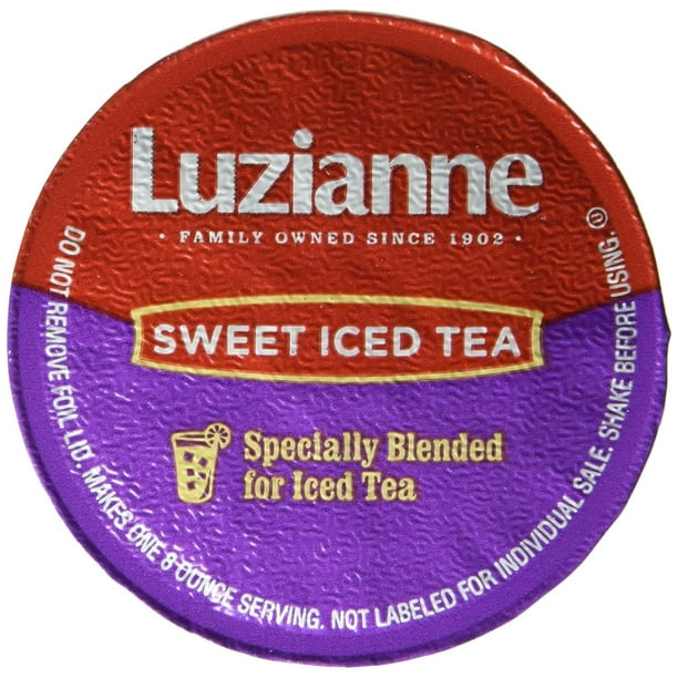 Luzianne, Iced Tea, Sweet Iced Tea, KCups, 12 Count, 2.16oz Box (Pack