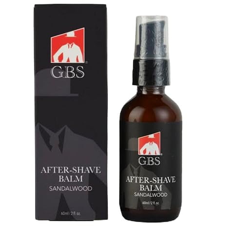 Gbs After Shave Balm, Sandalwood, 2 Oz, 3 Pack