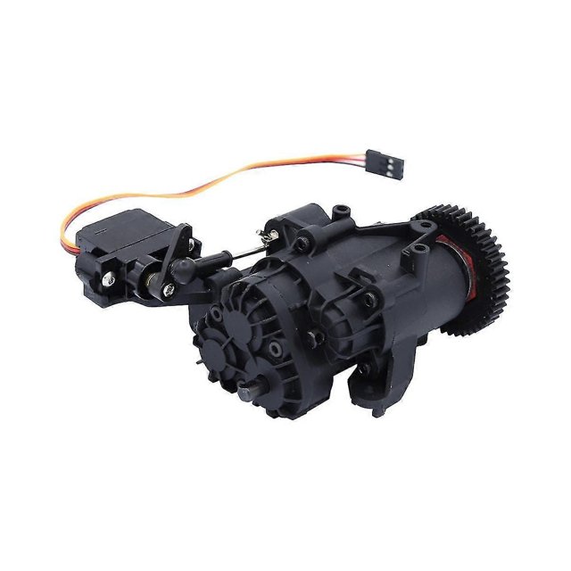 2 Speed Transmission Gearbox With Internal Gears And Servo For 1/10 Rc Crawler Trx4 Trx6 Upgrade Banmo
