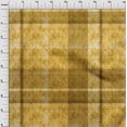 thumbnail image 4 of oneOone Rayon Dark Mustard Fabric Check & Sewing Craft Projects Fabric Prints By Yard 56 Inch Wide, 4 of 4