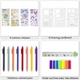 thumbnail image 4 of Juego de Cuadernos de Tapa , Planificador de Suministros, Papelería Diaria + Calendario, Elementos de Contactos para Niñas Adolescentes, 120GSM, 160 Páginas A, 4 of 5