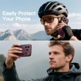 thumbnail image 7 of JETech 360 Full Body Magnetic Case for iPhone 18 Pro |Built-in Camera Control Button (Dark Cherry), 7 of 7