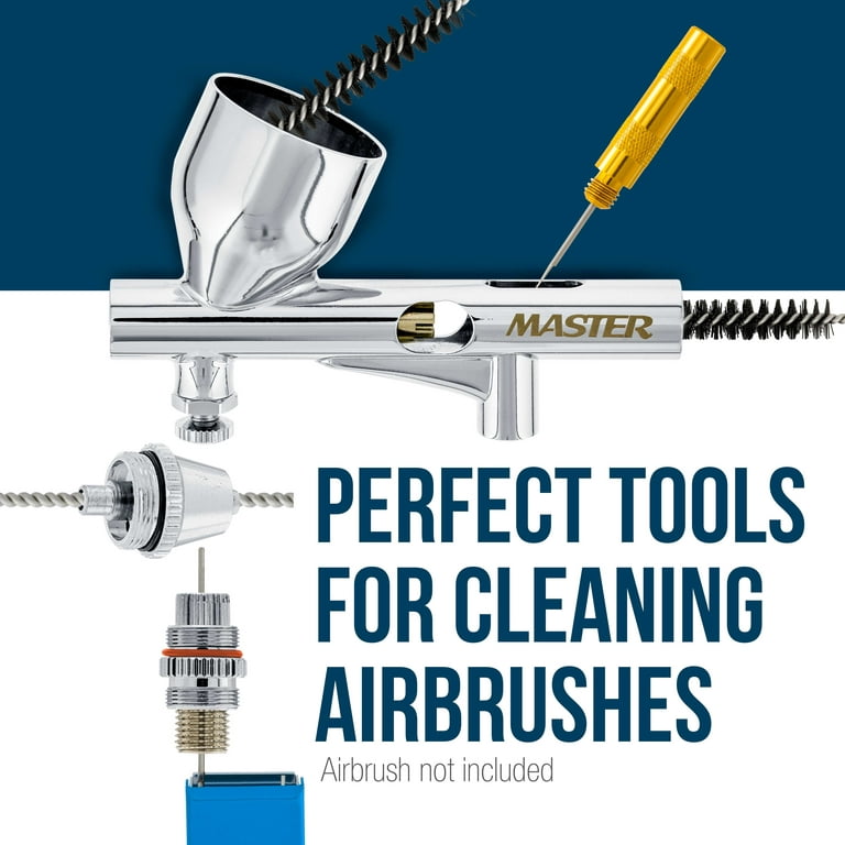 Airbrush Cleaning Kit with airbursh Cleaning Solution, Cleaning Pot