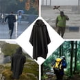 3 in 1 Waterproof Rain Poncho with Hood Raincoat Ponchos