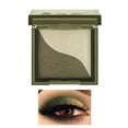 thumbnail image 1 of Glazed Light Two Color Lazy Eye Shadow Plate Simple Waterproof Beginner Long Lasting Color Rendering Eye Shadow Without Makeup, Makeup Eye Shadow, 1 of 9
