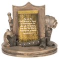 thumbnail image 3 of Tarjetero decorativo de mesa Dicksons Bronzetone Full Armor Scripture 8 x 10 cm, 3 of 8