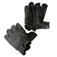 thumbnail image 6 of Alpine Swiss Mens Fingerless Gloves Genuine Leather for Workout Training Riding, 6 of 7