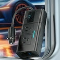thumbnail image 4 of WNEXOPE 200W Car Inverter with USA Standard Plug: 12V to 110V Power Converter with USB QC3.0 and PD Fast Charging for Convenient On-the-Go Power Supply, 4 of 9