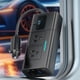 thumbnail image 4 of Inversor de coche de 200W Toma de corriente de 12V a 110V AC con USB QC3.0 y carga rápida PD - Convertidor portátil de 6 puertos para teléfonos, portátiles, viajes, 4 of 9