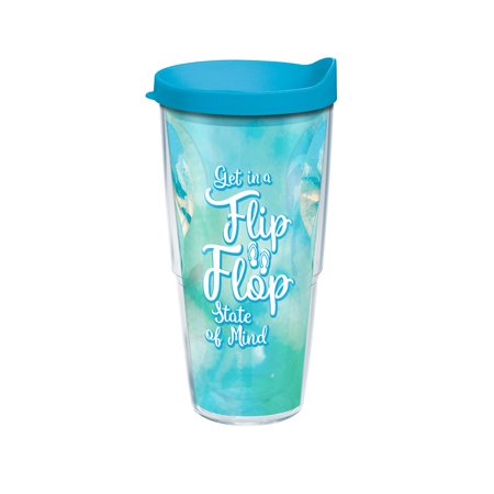 Flip Flop State of Mind 24 oz Tumbler with lid