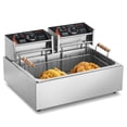 thumbnail image 1 of STAWAY 3000W Commercial Deep Fryer 18Qt - Fast Heating, Dual Baskets, Adjustable Temp Control, Perfect for Restaurants & Parties, 1 of 9