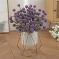 thumbnail image 4 of Artificial Flower Bouquet Home Wedding Decor | Real Touch Faux Flowers | Handheld Centerpiece | 49cm (19.3in) Long Stem | 1 Piece | Vase Not Included, 4 of 6