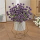 thumbnail image 4 of Flor artificial de imitación púrpura Decoración del hogar, boda, flor de mano, pared, flor artificial, 4 of 9