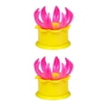 thumbnail image 1 of Bearachild Molde de bollo relleno Antiadherente Aislamiento térmico Molde de repostería Fabricante de alimentos al vapor Restaurantes Amarillo Grande 2piezas, 1 of 6