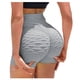thumbnail image 3 of Gibobby Leggings cortos de yoga para mujer Levantamiento de polainas 2 piezas de yoga de talle para mujeres a tope pantalones cortos pantalones de yog(Blanco,Gris,XG), 3 of 4
