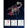 thumbnail image 3 of Maqueta 3D de metal Scorpion King Red DIY con herramientas para mayores de 14 años, 3 of 7