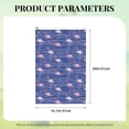thumbnail image 4 of Kdxio Flamingo Pattern Golf Towel (24" X 16") with Carabiner Clip - The Convenient Golf Cleaning Towel, 4 of 8