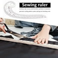 Plastic Transparent Tailor French Curve Sewing Ruler Comma Shaped Rulers
