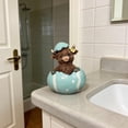 thumbnail image 3 of Highland Cow Resin Easter Decor, Farm Animal Statue for Festive Home Entryway and Outdoor Decor, Craft that Adds Rural Charm, Easter Gifts for Animal Lovers and Farmhouse-Style Homes, 4*3*2in, B, 3 of 7