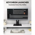 thumbnail image 3 of Keychron C1 Pro 8K QMK Wired RGB Hot Swappable Custom Mechanical Keyboard TKL, Brown Switch, 3 of 8