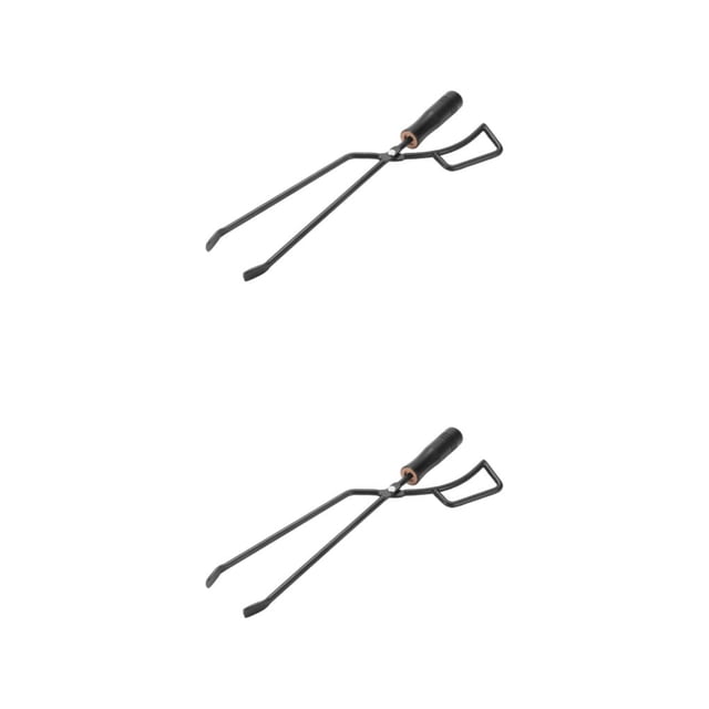 Greeniant Campfire Tongs Log Grabber Firewood Fire Tool Fireplace Camping Tong Tipo 1 2Conjunto