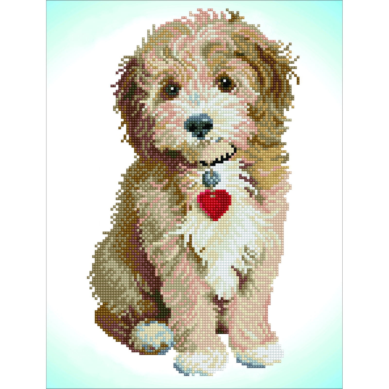 DIAMOND DOTZ® Lovely Boy Diamond Painting Kit - 16" x 13"