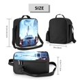 thumbnail image 2 of Movie Ghostbusters Frozen Empire Insulated Lunch Bag Portable Thermal Lunchbag Reusable Bento Tote Bag Snack Bags, 2 of 9