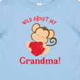 thumbnail image 4 of Inktastic Wild About My Grandma Boys or Girls Baby T-Shirt, 4 of 5