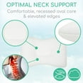 thumbnail image 2 of Xtra-Comfort Orthopedic Neck Support Pillow – Shaped High-Density Memory Foam for Posture & Spine Alignment, 2 of 9