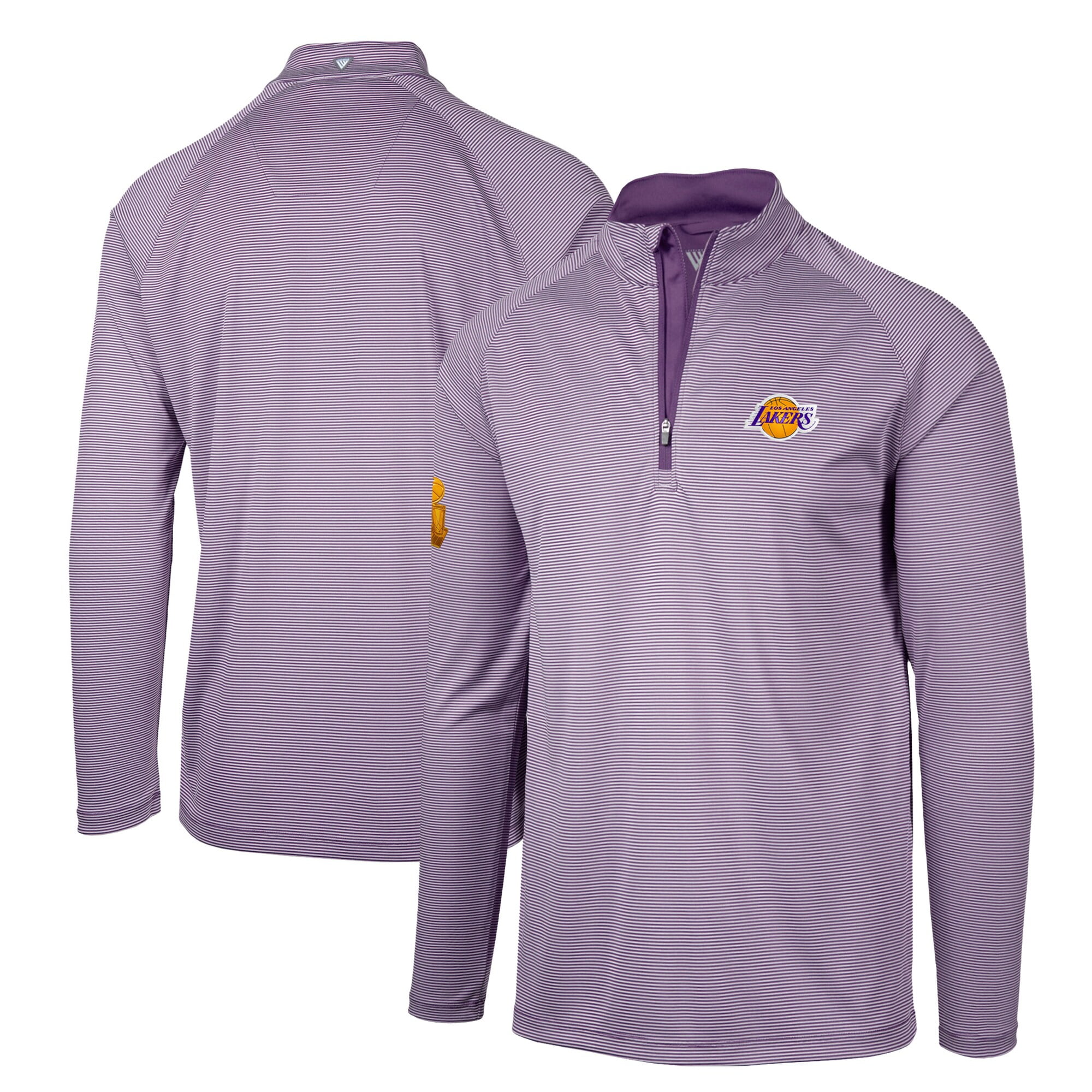 Los Angeles Lakers Levelwear 2020 Nba Finals Champions Orion Insignia Quarter Zip Pullover Jacket Purple White Walmart Com Walmart Com