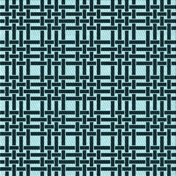 Ahgly Company Machine Washable Indoor Square Transitional Deep Teal Green Area Rugs, 4' Square