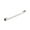 Silver, variant on Yammee Towel Rack Wall Hanging Slippers Holder Wear-resistant Towel Bar Kitchen Bathroom Storage Shelf Easy to Install