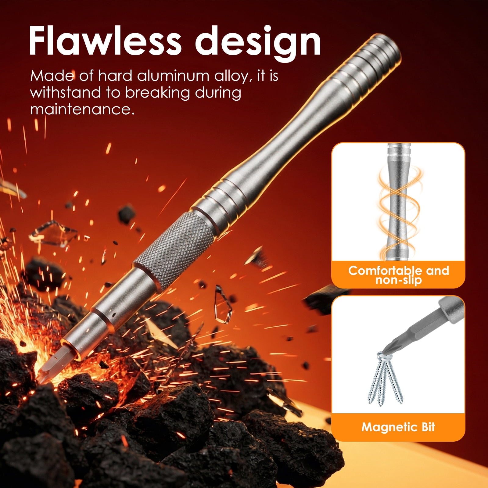 Ikoopy 128 in 1 Precision Screwdriver Set with Magnetic Bits and Pad Multi Function Repair Tool Kit for Phone Computer Watch Laptop Jewelry Toys and Small Household Appliances