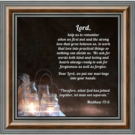 Marriage Prayer with Scripture, A Matthew Bible Verse, True Love